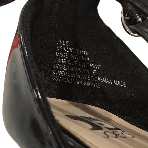 JOE'S Jeans Jude Black Pumps Stiletto Heels 9 - Picture 7 of 7